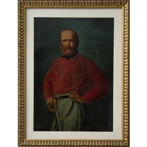 Portrait of Garibaldi by Anonymous - Modern Artwork