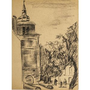 Cityscape By Jean Chapin - Modern Artwork