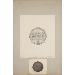 “Medallion of Charles V”  by Auguste Laguillermie - Modern Artwork