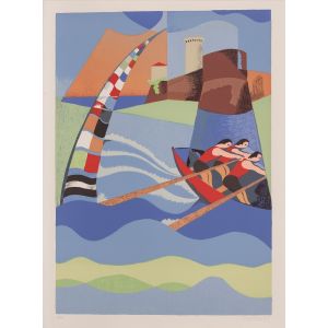 Maritime Palio by Osvaldo Peruzzi - Contemporary Artwork