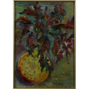 Flower Vase by Marcel Gilly - Modern Artwork