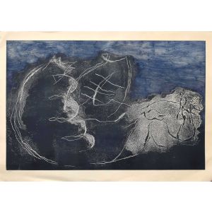 This original print is not signed. It is an original etching by Jean Fautrier is an artist's proof. 
Contemporary art, modern art, Artwork, Print, Etching, Jean Fautrier, art for sale, art, buy art online, prints, lithograph, online, artworks, artwork, e