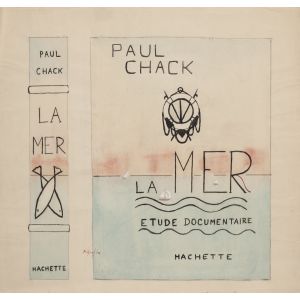 The Sea by Paul Chack- Modern Artwork