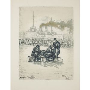 Pula 1918 by Anselmo Bucci  - Modern Artwork