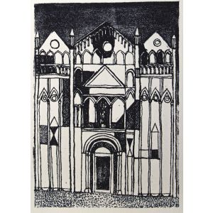 The Cathedral by Franco Gentilini - Contemporary Artwork