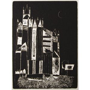 The Cathedral by Franco Gentilini- Contemporary Artwork