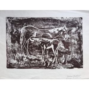 Horses by Video Alfonsi - Modern Artwork