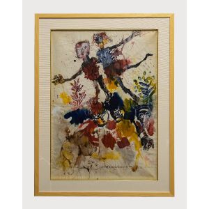 Homage to Klee by Sergio Barletta - Contemporary Artwork