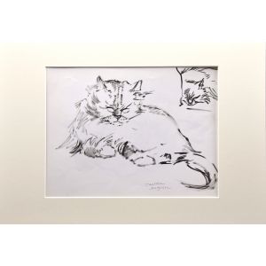 The Cat by Marie Paulette Larosso - Contemporary Artwork