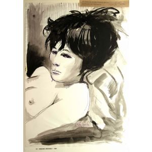 Portrait Of Woman by Leo Guida - Contemporary Artwork