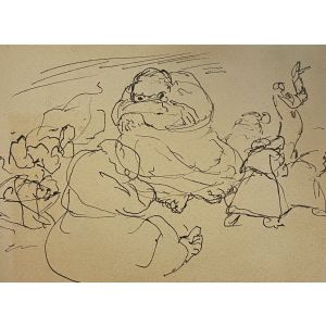 Studies of Figures by Anonymous - Artwork