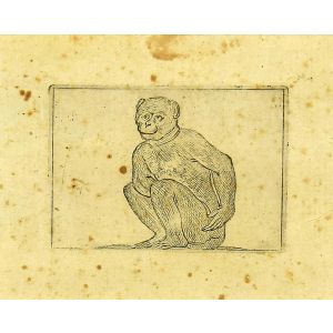 The monkey by Antonio Tempesta - Artwork 