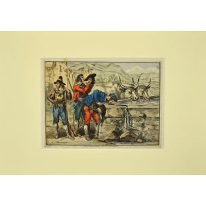 Briganti Assetati by Bartolomeo Pinelli - Artwork
