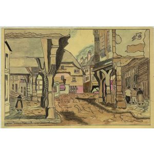 The Village by  Anonymous - Modern Artwork