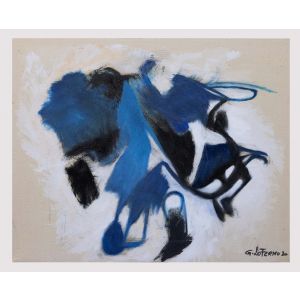 Blue Shape by Giorgio Lo Fermo - Contemporary Artwork 