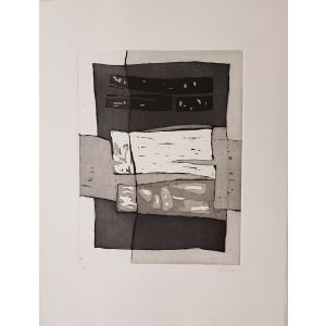 Antonio Corpora, Senza Titolo, Etching and Aquatint, 1970, Abstract Art, Contemporary Art