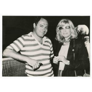 Vintage Portrait of Monica Vitti and Carlo Verdone - Original Photographs