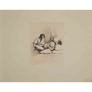 Erotic scene