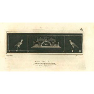 Ancient Roman Fresco Of Birds