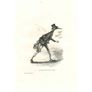The Postman Bird Carrying Letters
