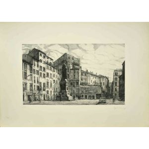 View of Piazza Campo dé Fiori