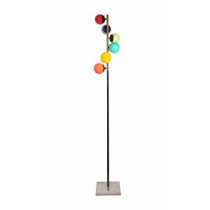 Colored Bubble Lamp by Stilnovo - 1960s