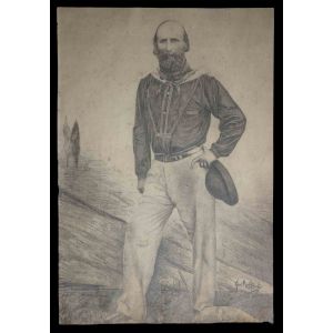 Portrait of Giuseppe Garibaldi