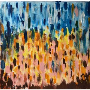 Martine Goeyens - Abstract Composition - Contemporary Artwork