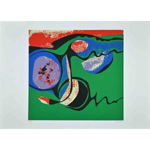 Composition  in Green 