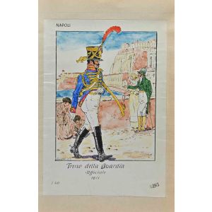 Treno della Guardia. Ufficiale 1811