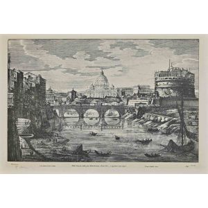 View of Castel Sant'Angelo and the Vatican