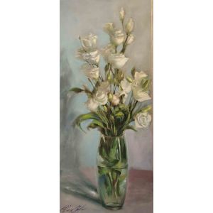 Small White Roses