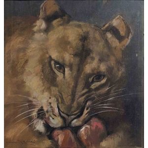 Marino Lenci - Lioness - Contemporary Art 