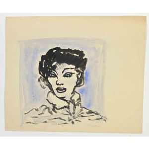 Mino Maccari - The Portrait - Contemporary Art 
