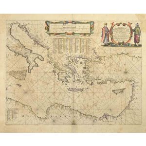 Ancient Map - Maris Mediterranei