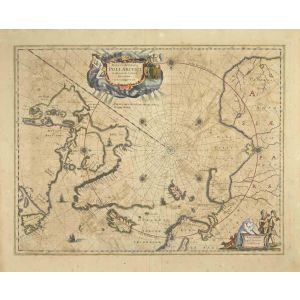 Ancient Map - Poli Arctici (Map of the Poles)