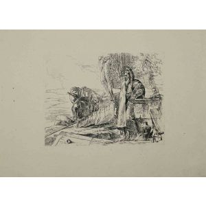 Giambattista Tiepolo - Philosopher Standing with a Book - Modern Artwork 