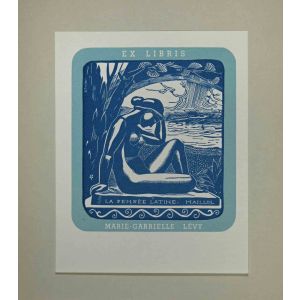 Ex-Libris  Marie Gabrielle - Contemporary Artwork 