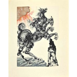 Salvador Dali' - Cerberus - Contemporary Artwork 