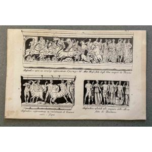 Various Authors  - Uses and Customs - Roman Battle - Old Masters' Artwork 