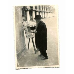 Old Days - Painting in San Marco Venice