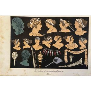 Various Authors - Uses and Customs - Women's Head - Modern Artwork 