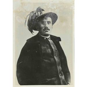 Anonymous - Portrait of Benito Musolini - Photograph 
