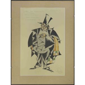 Sketch for a Theatrical Costume