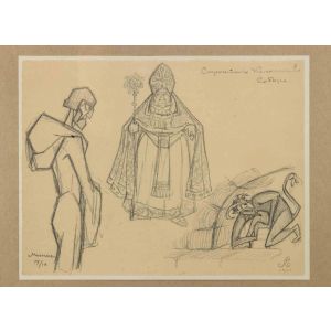 Sketch for a Theatrical Costume