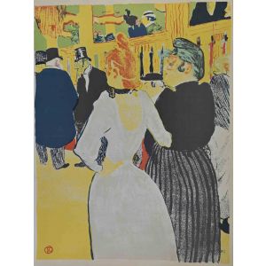 Moulin Rouge. La Goulue and her sister