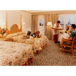 Guest Room at Disneyland Hotel