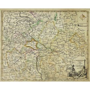 Map of the War between Hungary and Prussia