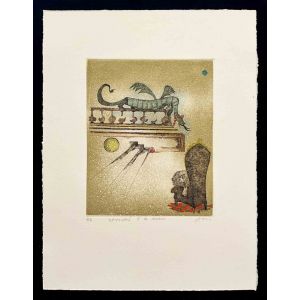 T-151521 - Ossi Czinner - Zodiaco-Leone - Contemporary Artwork 