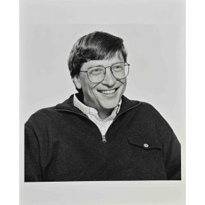Bill Gates -  Vintage Photo  